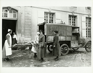 Hospital No 1 at Luzancy, circa 1918. (The Legacy Center Archives and Special Collections)
