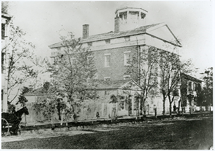 Geneva Medical College, circa 1848 (The Legacy Center Archives and Special Collections)