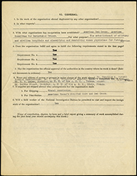 National Investigation Bureau form, page 4. (The Legacy Center Archives and Special Collections)
