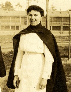 Nurse Diana Lewis, circa 1917 (The Legacy Center Archives and Special Collections)